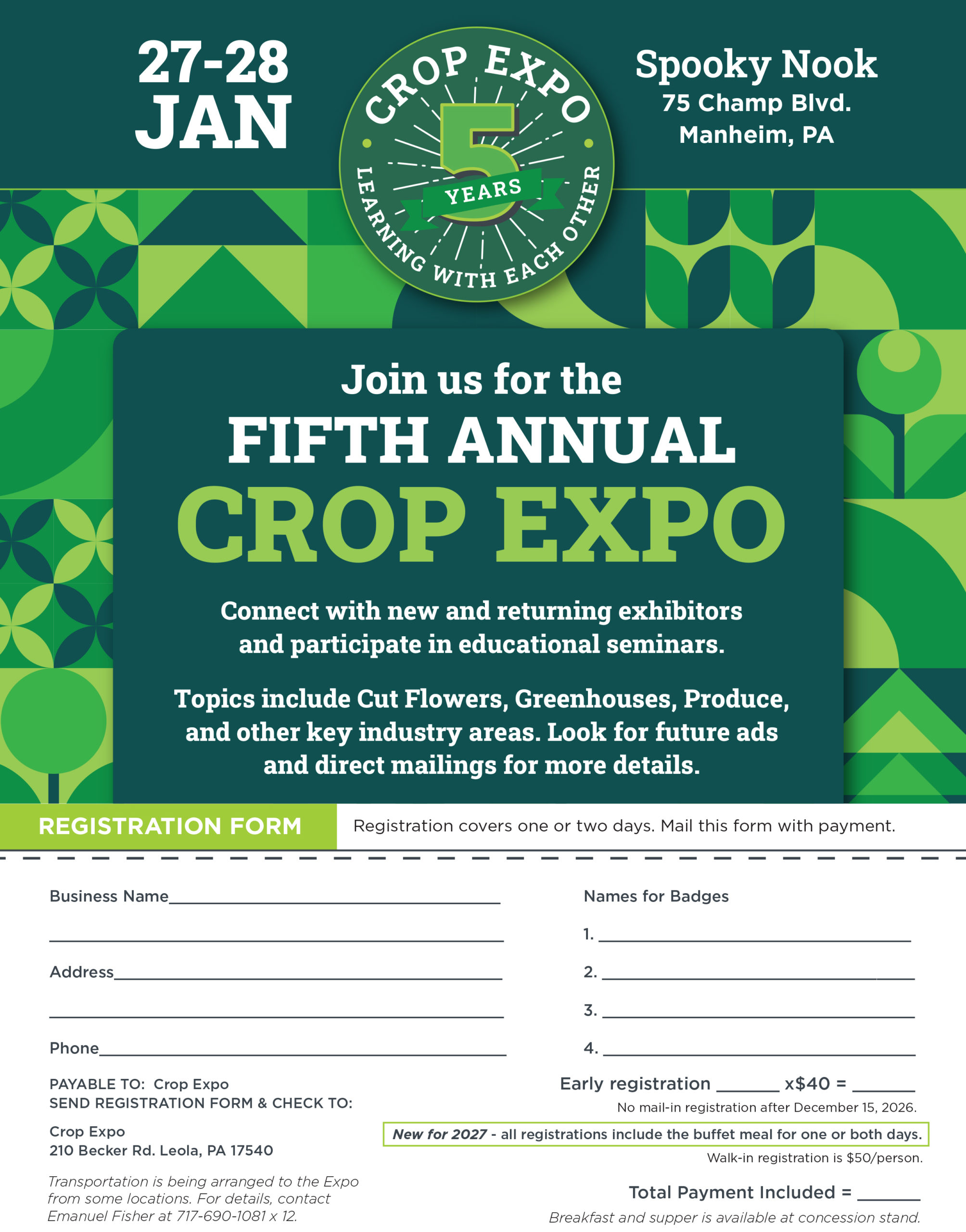registration form